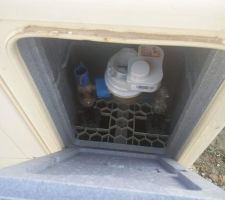 1er jour Vide sanitaire : Compteur d'eau