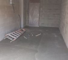 G enfin ma dalle dans le garage