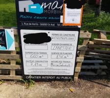 Panneau de PC posé