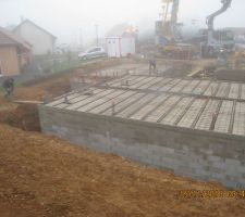 Coulage dalle RDC