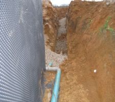 Drainage périphérique et pré-remblai J1