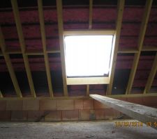 Charpente, Couverture J6 (chevêtre pour velux)