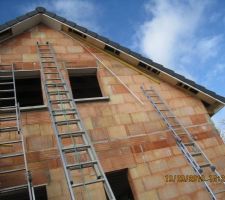 Charpente, Couverture J9 (bandeaux PVC)