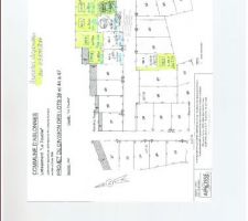 Lotissement "la touche"
Parcelles disponible en jaune.
Nous avons décidé de nous tourner vers le lot n°47-2 référencé AH 233.