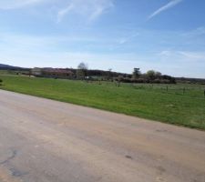 Voici l'emplacement du terrain