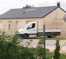 Pose du crépis