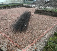 Terrassement finalisé, + accès chantier