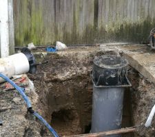 Création de canalisations d'eau potable et assainissement sur voirie