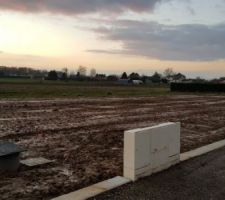 Photo de notre terrain