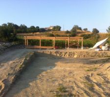 La structure commence à prendre forme