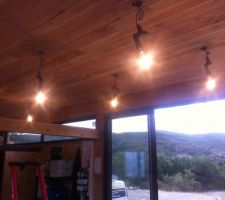 Test pour les lumières (avec raccords en fonte)