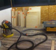 Cuisine en cours de fabrication