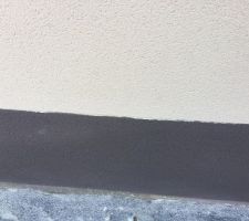 Crépis séparation entre les 2 couleurs mal faites
