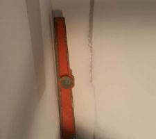 Autre cloison pas droite