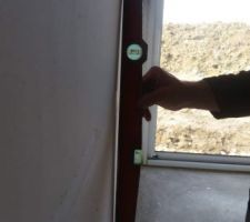 Cloison pas droite