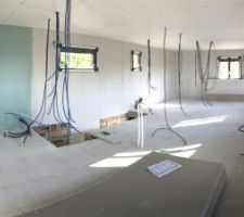 Isolation, placo, électricité et plomberie