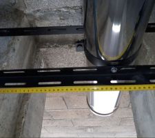 Conduit mal posé et fixé par les artisans de TOP DUO