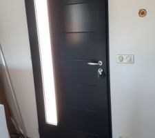 Entrée avec seuil integré