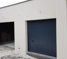 Vue préau + garage