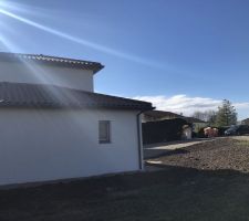 Semaine du 01/04/2019 au 05/04/2019 : Terrassement, pose des caniveaux