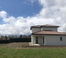 Semaine du 01/04/2019 au 05/04/2019 : Terrassement, pose des caniveaux