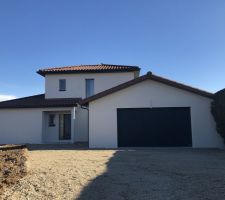 Semaine du 01/04/2019 au 05/04/2019 : Terrassement, pose des caniveaux