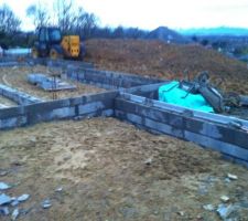 Construction du vide sanitaire et ferraillage