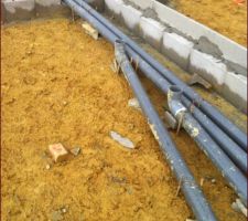 Construction du vide sanitaire et ferraillage