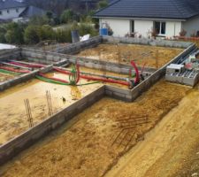 Construction du vide sanitaire et ferraillage