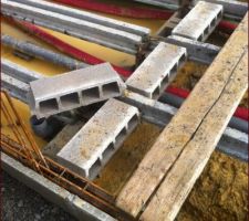 Construction du vide sanitaire et ferraillage