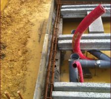 Construction du vide sanitaire et ferraillage