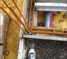 Construction du vide sanitaire et ferraillage