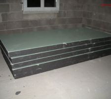 Placo vert pour SDB