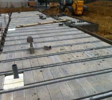 Realisation de la dalle