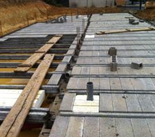 Realisation de la dalle