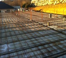 Realisation de la dalle