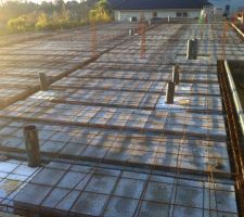 Realisation de la dalle