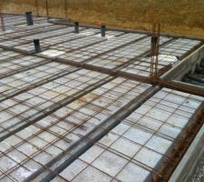 Realisation de la dalle