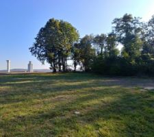 Vue du terrain et de l'environnement.