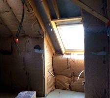 Placo et isolation étage 10-04-19