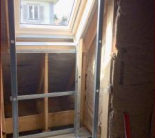 Placo et isolation étage 10-04-19