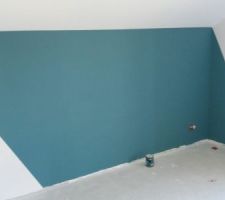 Peinture mur chambre 2