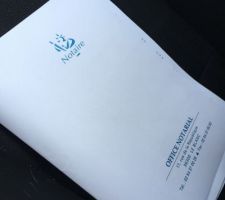 Signature compromis de vente terrain