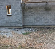 Trapcofuge pos&eacute; au dessus des linteaux en bois