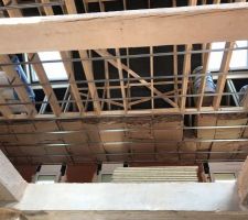 Isolation plancher combles en cours