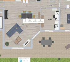 Plan Aménagement Salon