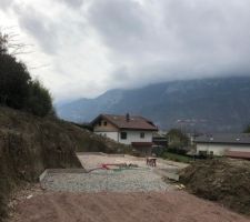 Cofrage pour le radier