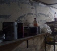 Grattage ancienne peinture