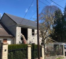 Garage bientôt fini ! 2 jours de travail