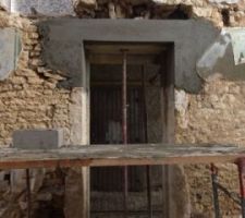 Linteau ouverture RDC